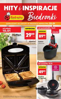 Pogląd oferty "Biedronka gazetka - Hity i inspiracje" - ważna od 10.01.2026
