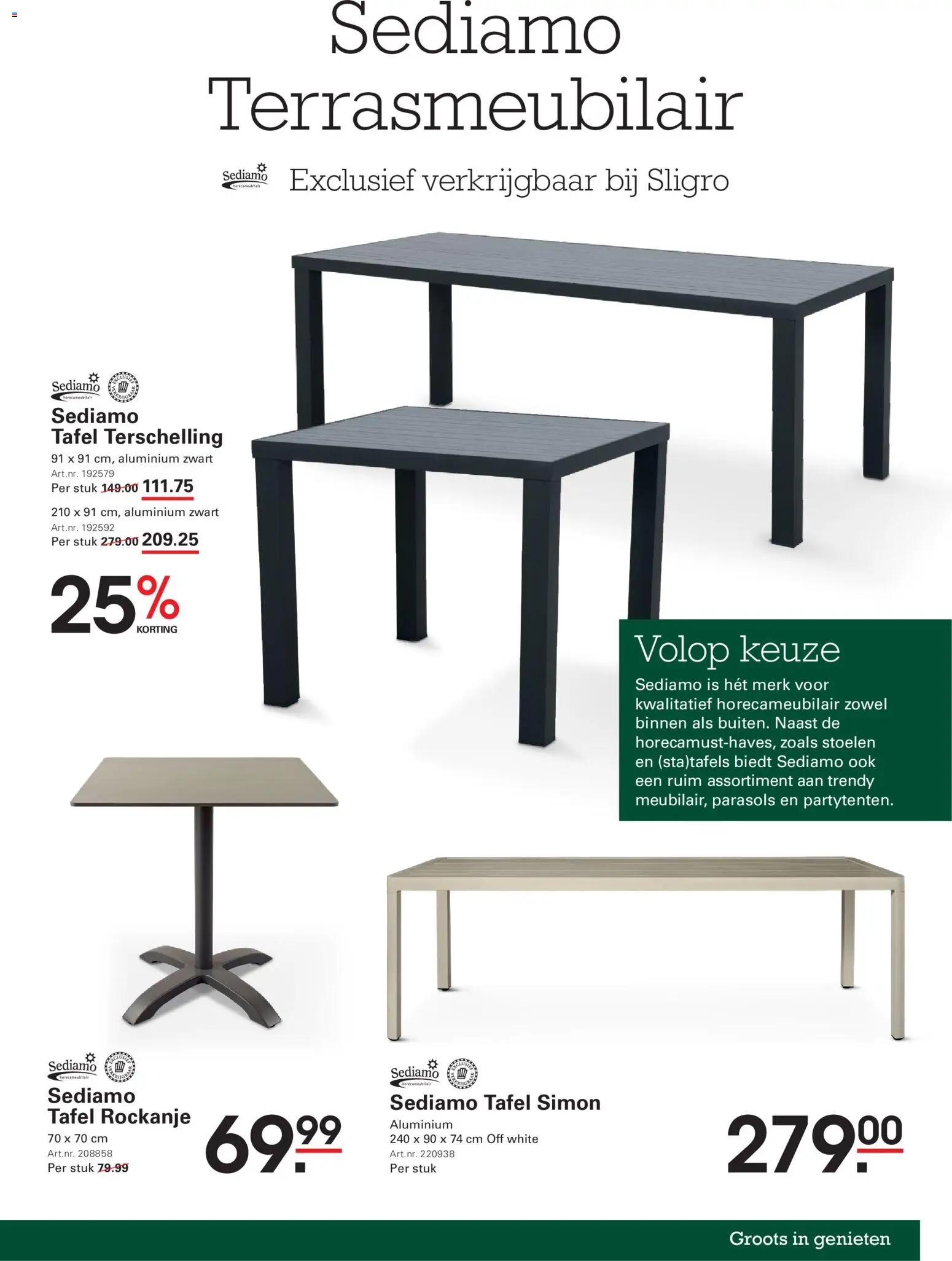 {H1} | Pagina: 23 | Producten: Tafel