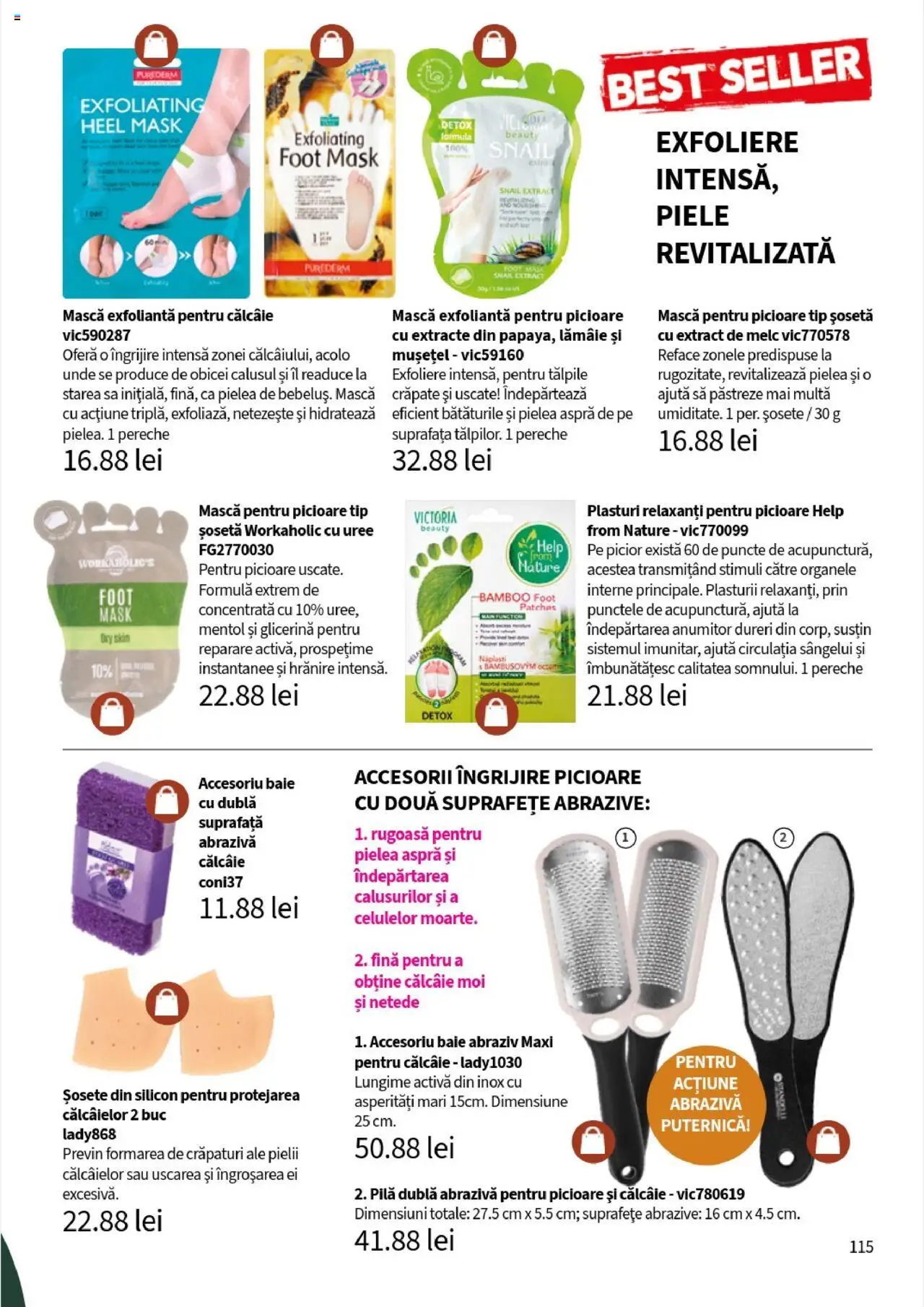 Noul catalog Lady’s – valabil de la 25.09.2025 | Pagină: 117 | Produse: Plasturi, Șosete, Yaşlı Köpek Konservesi, Lămâie