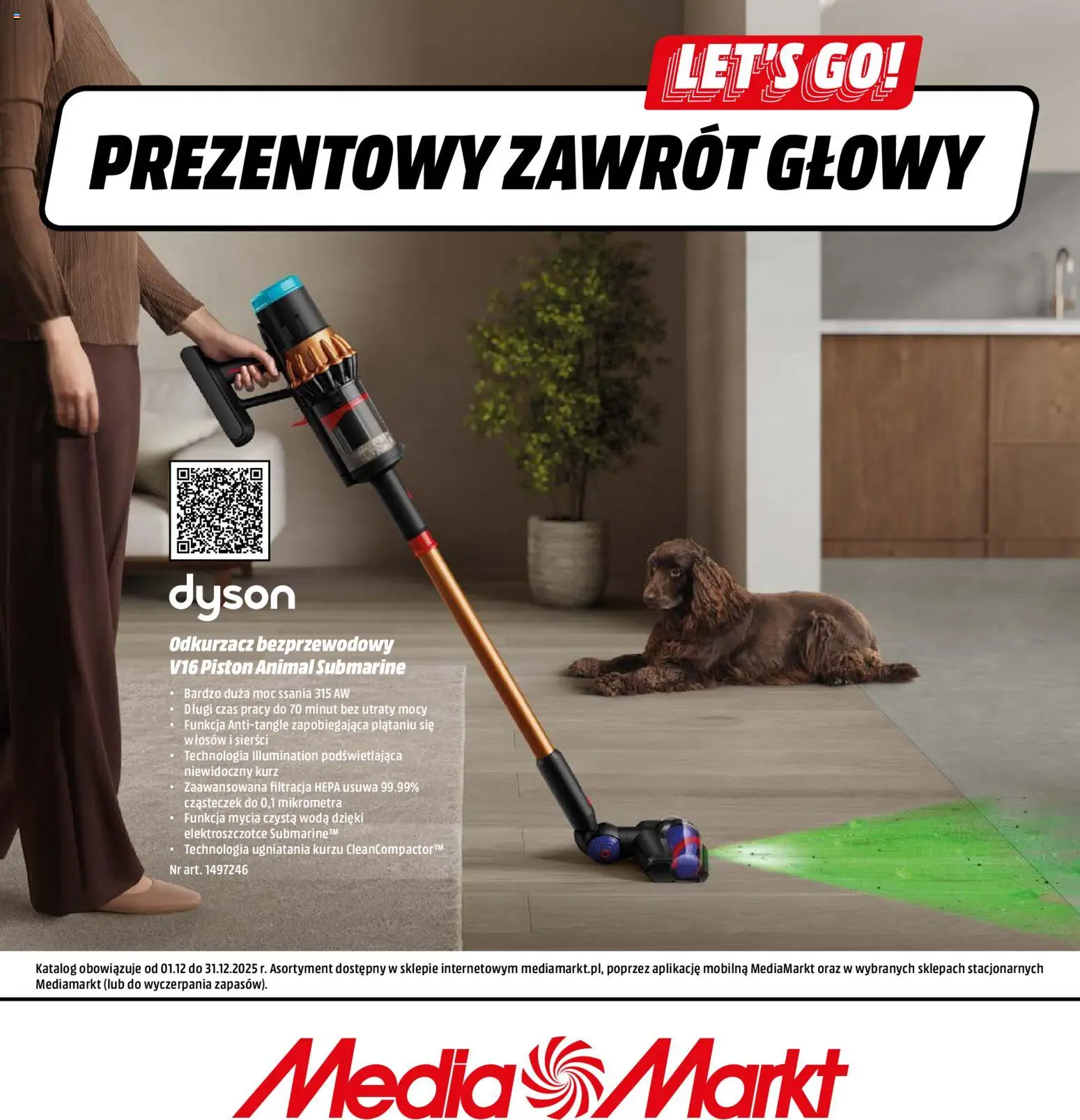 Media Markt promocje - Prezenty  od 01.12.2025 | Strona: 24 | Produkty: Odkurzacz, Woda