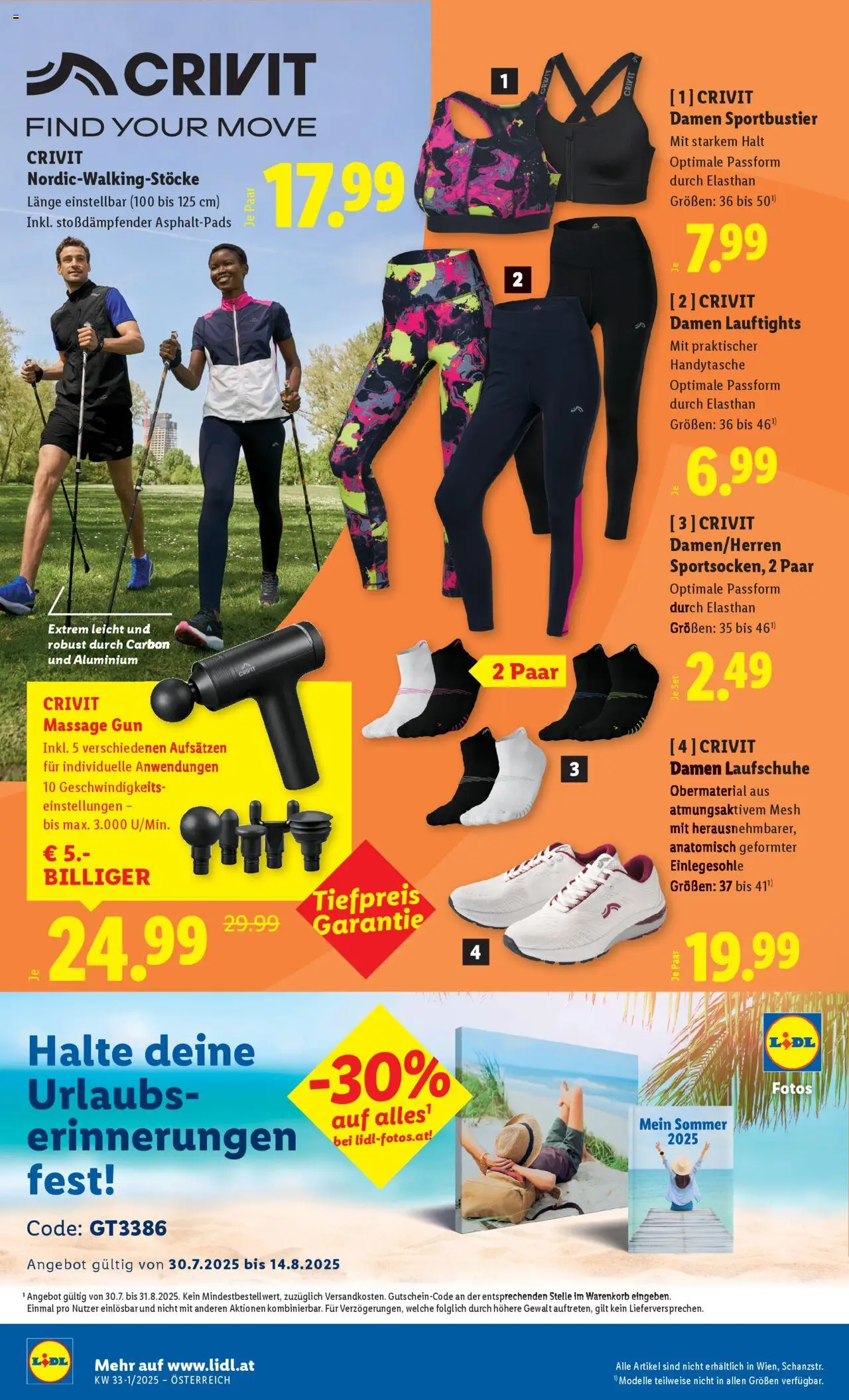 Lidl Flugblatt - Altenmarkt im Pongau, St. Johann im Pongau, Zell am See gültig ab 07.08.2025 | Seite: 34