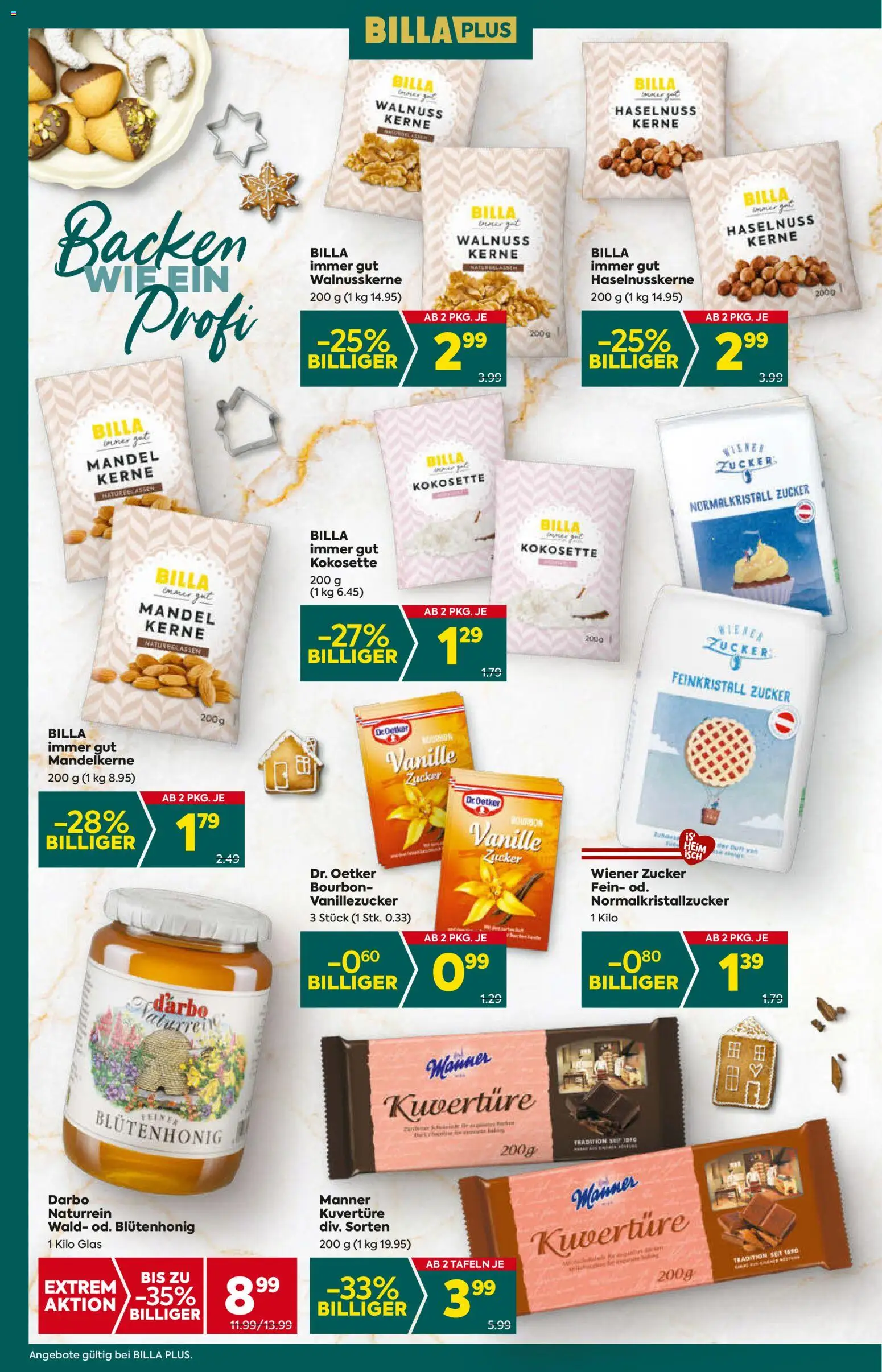 Billa Plus Flugblatt - Salzburg gültig ab 20.11.2025 | Seite: 6 | Produkte: Zucker, Duft, Bourbon
