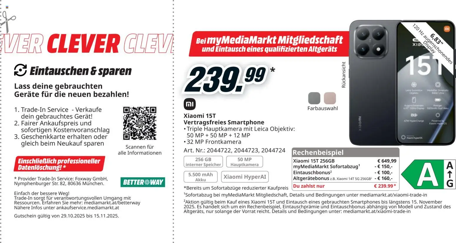 Media Markt Black Friday gültig ab 29.10.2025 | Seite: 45 | Produkte: Smartphone