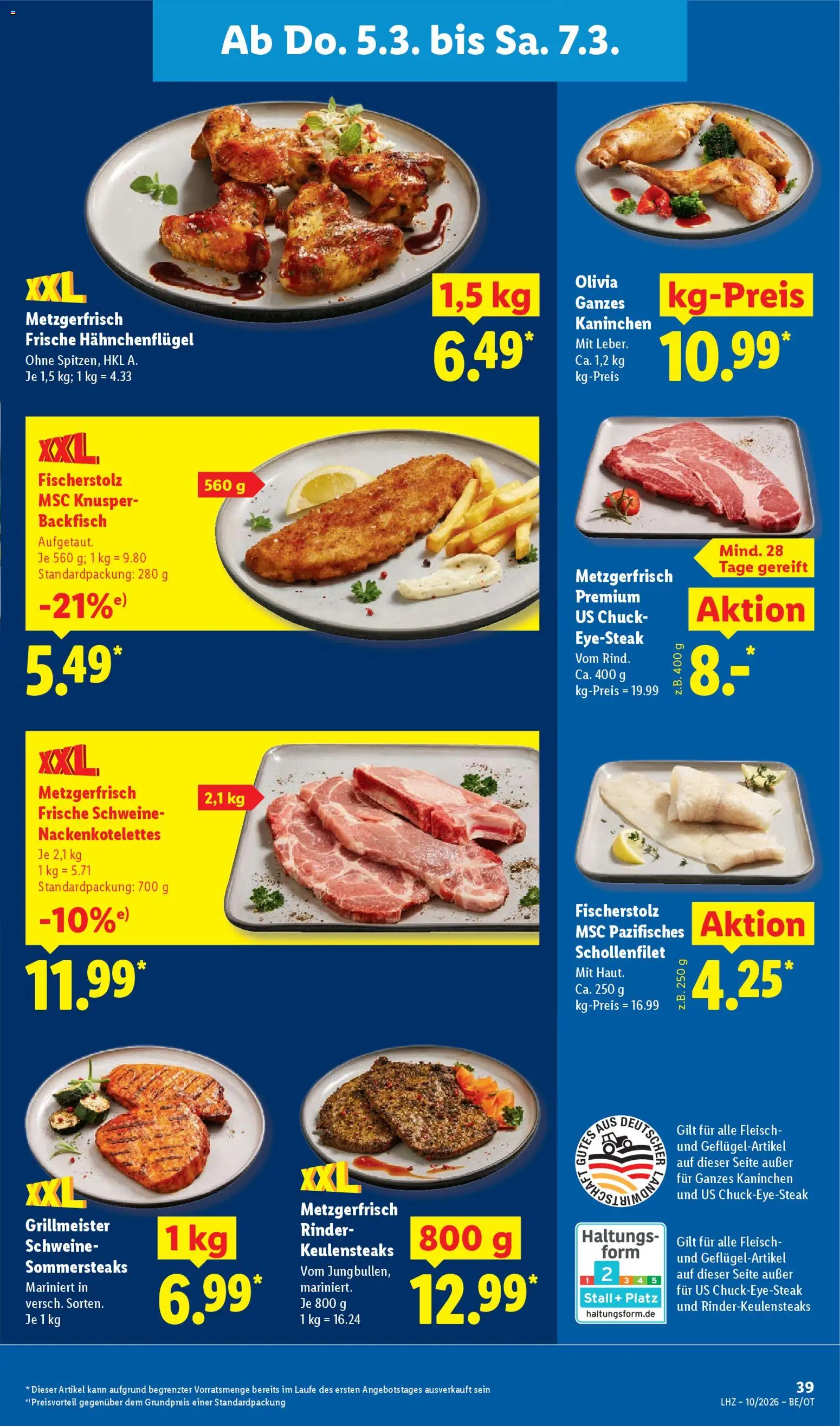 Lidl Prospekt Jessen – gültig ab 02.03.2026 | Seite: 63 | Produkte: Kaninchen, Fleisch