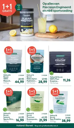 Holland & Barrett folder - Voorbeeld van een folder van Holland & Barrett, geldig van 16.03.2026 | Pagina: 22 | Producten: Whey