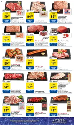 Kostelecké Uzeniny Kuřecí vrchovina, 100 g, pultový prodej od 17.09.2025 | Strana: 17