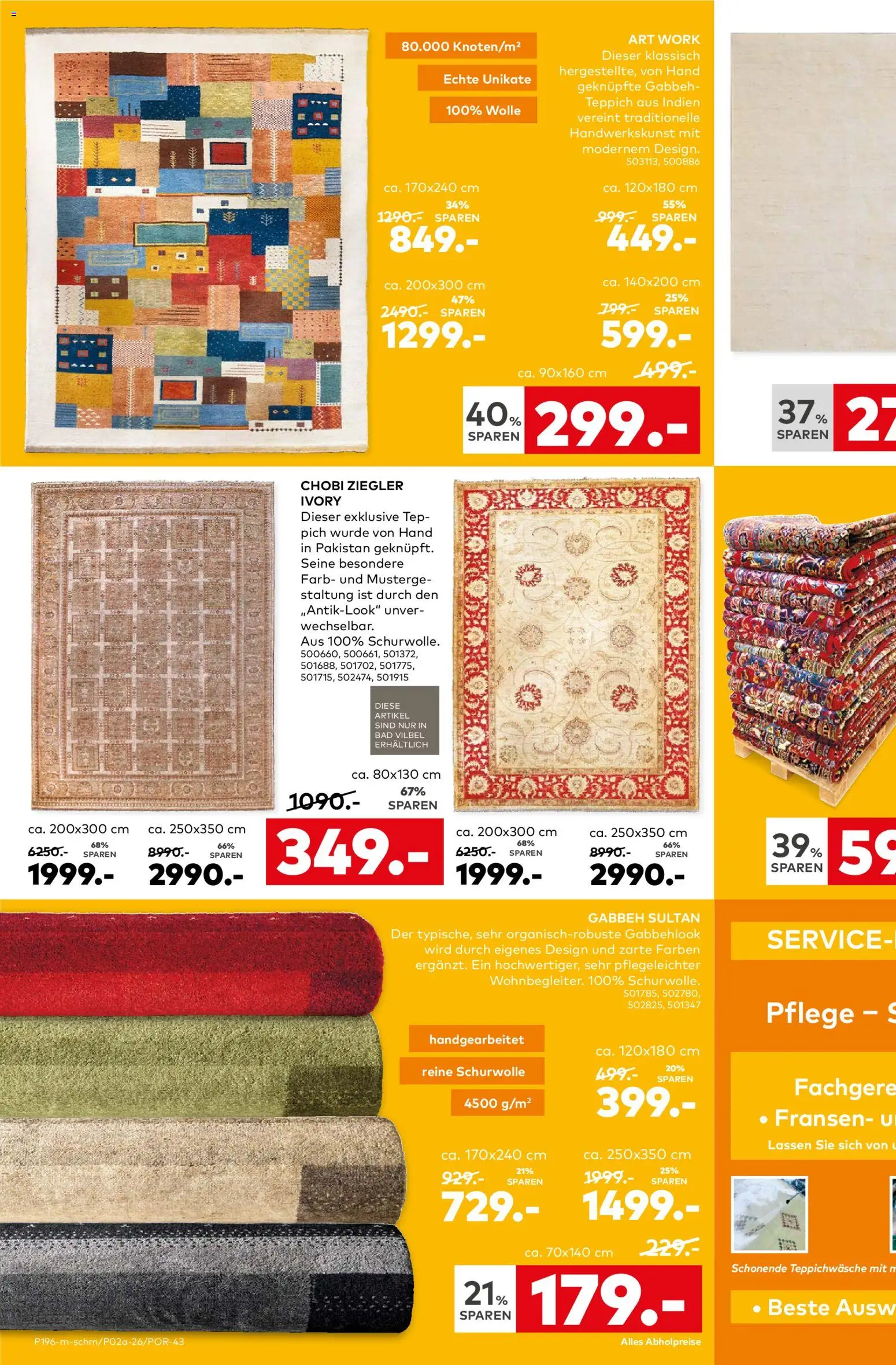 Porta! WSV: Bis zu 70% reduziert in vielen Abteilungen - Bad Vilbel-Dortelweil – gültig ab 04.01.2026 | Seite: 6 | Produkte: Bad, Teppich