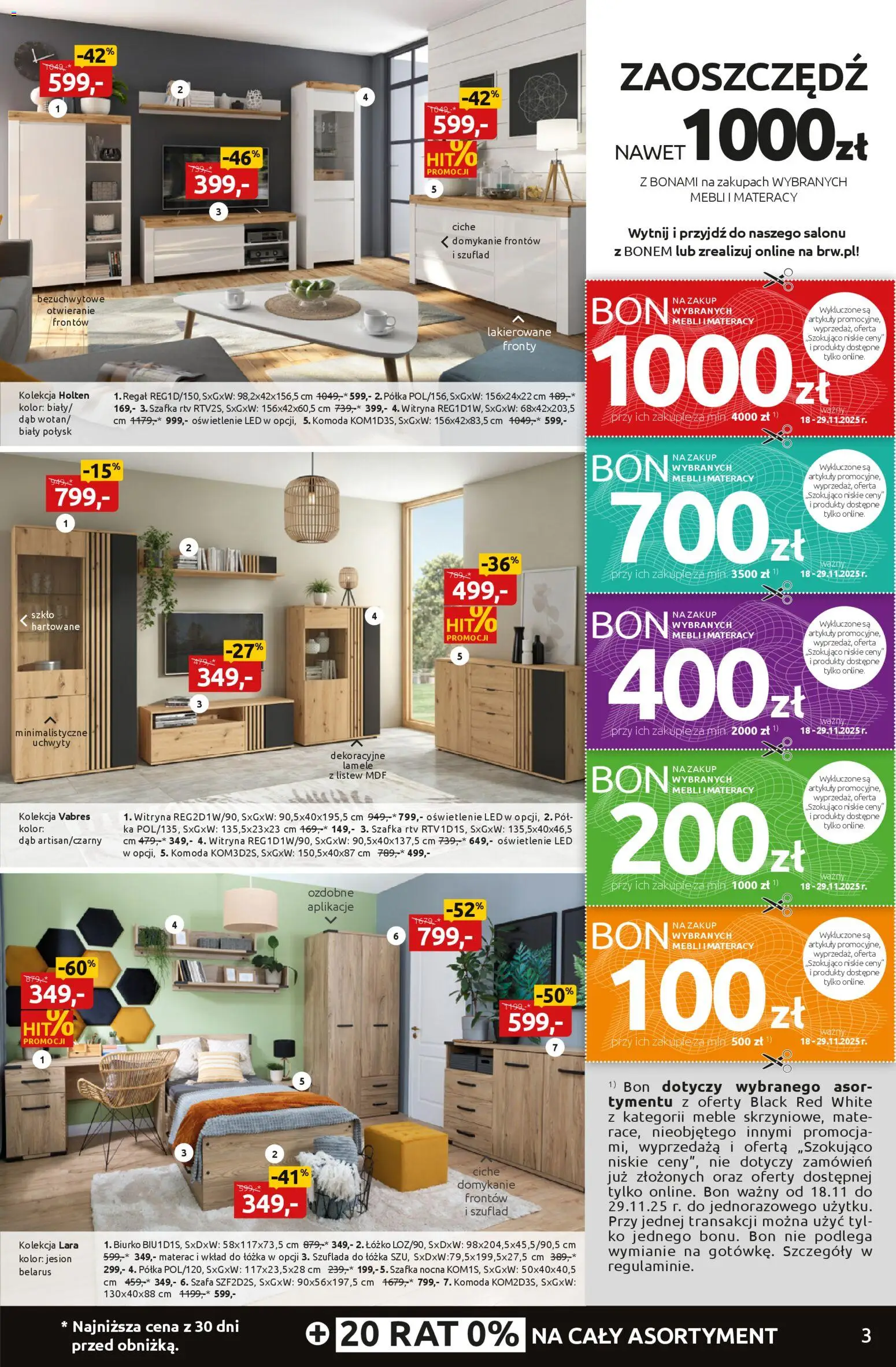 Black Red White Black Friday od 17.11.2025 | Strona: 3 | Produkty: Łóżko, Szafa, Biurko, Szafka nocna