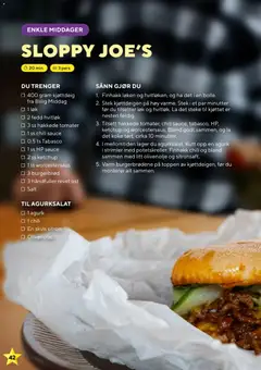 Forhåndsvisning av Bunnpris Oppdrag Middag gyldig fra 24.11.2025 | Side: 42 | Produkter: Hub usb, Ost, Kjøttdeig, Пов'язка еластична