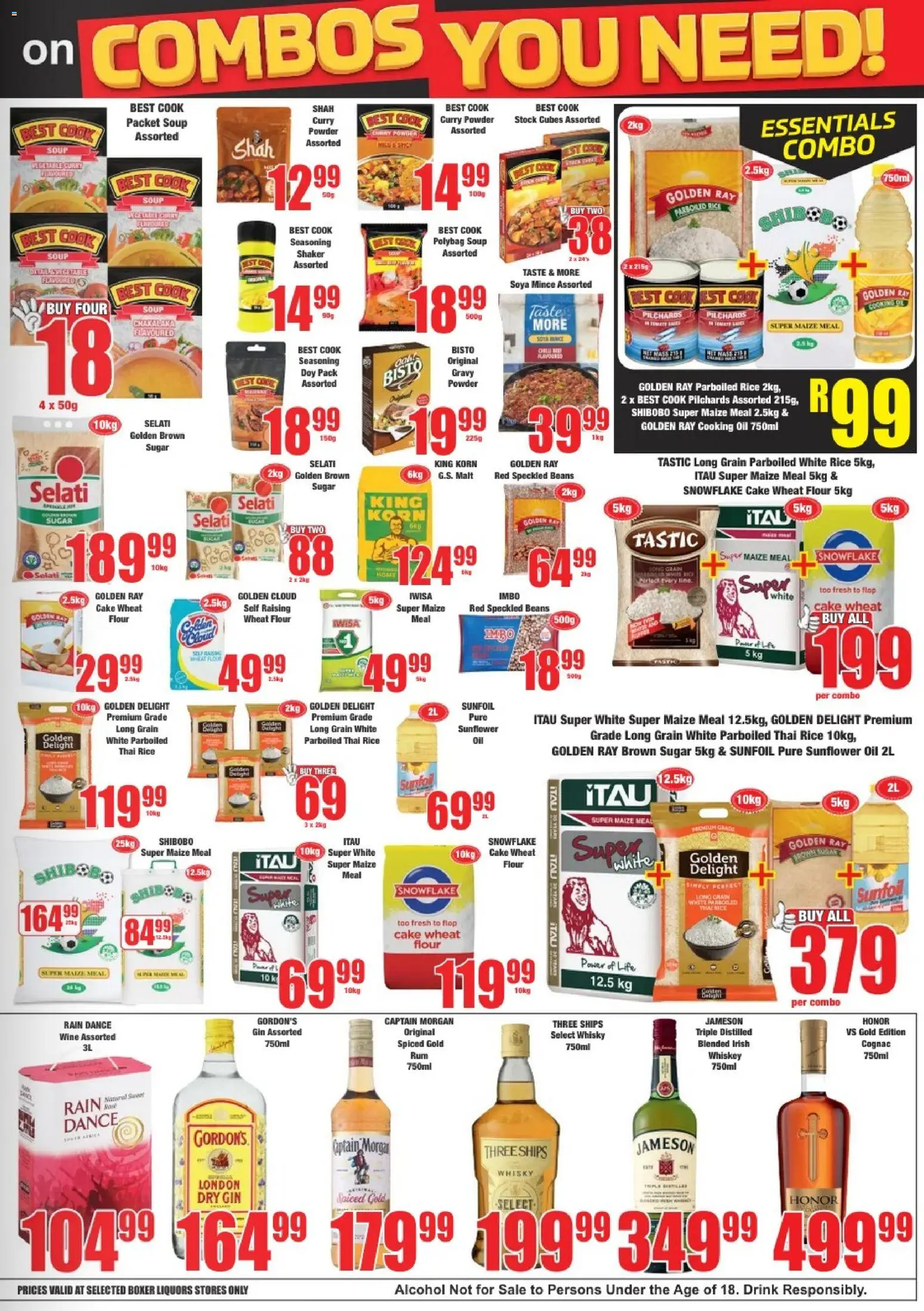 New Boxer catalogue – valid from 09.04.2026 | Page: 7 | Products: Table, Curry powder, Sugar, Ensalada de quino