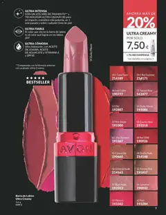Vista previa Catálogo AVON campaña 4 válido desde el 01.04.2026 | Página: 9 | Productos: Κουνουπίδι, Aceite, Barra de labios