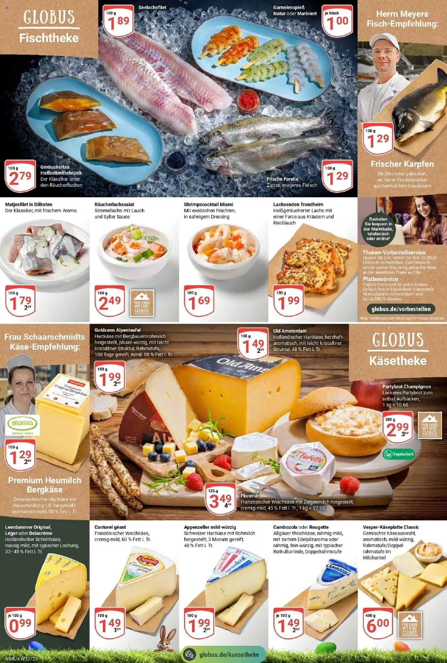 Globus prospekt Neubrandenburg	 – gültig ab 15.03.2026 | Seite: 9 | Produkte: Leerdammer, Lachs, Knoblauch, Fleisch