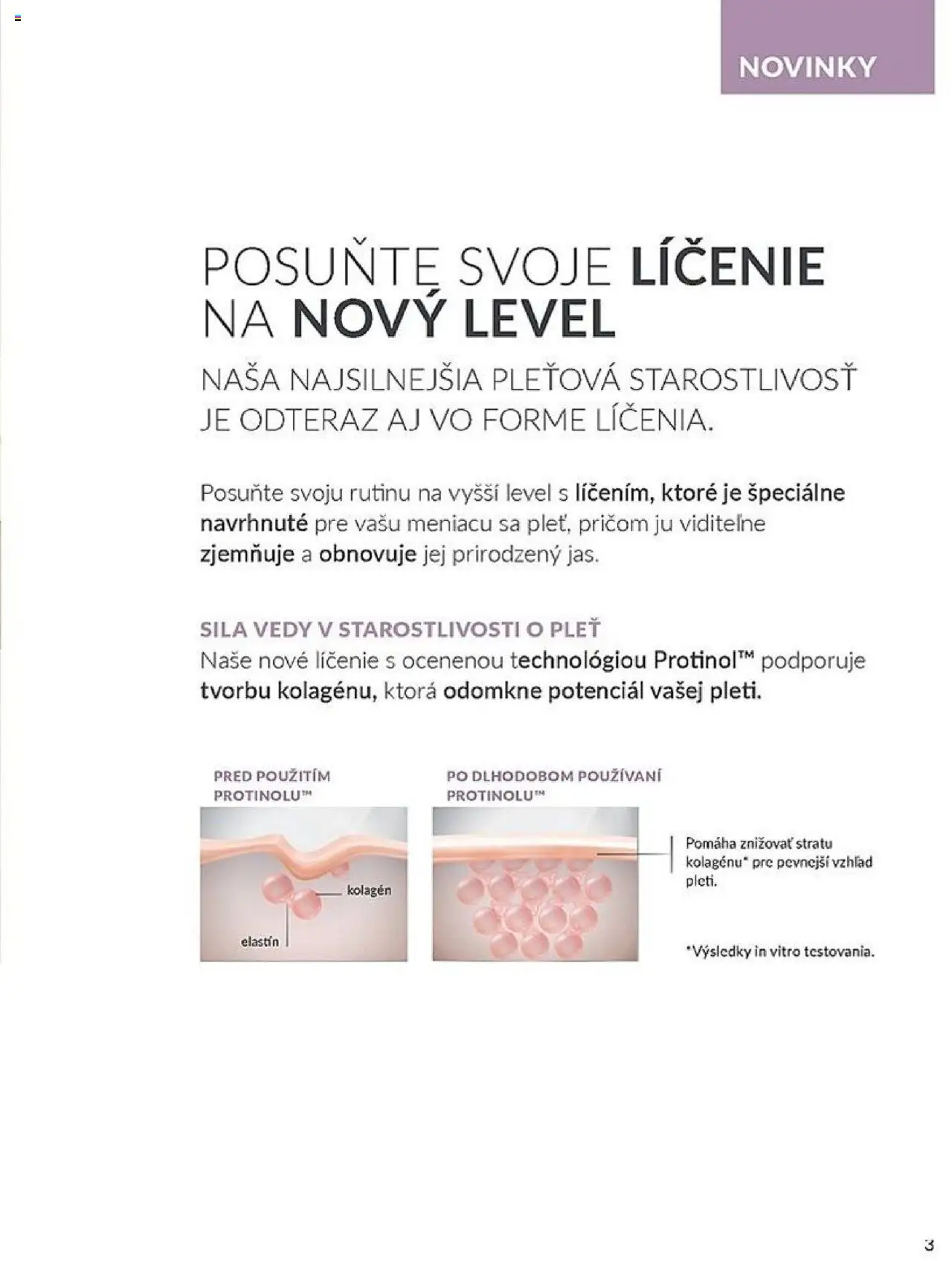 Nové Avon akcie – leták je platný od 01.10.2025 | Strana: 3 | Produkty: Kolagén