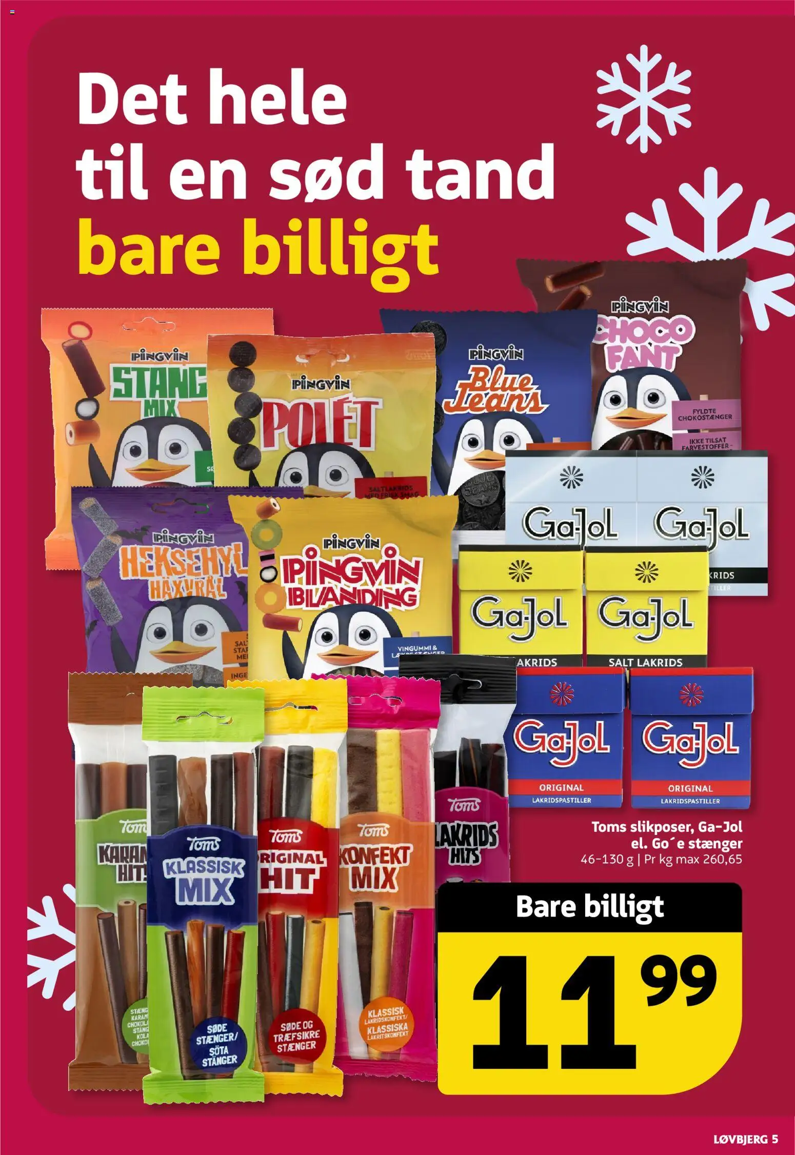 Løvbjerg tilbudsavis – gyldig fra 20.02.2026 | Side: 5 | Produkter: Salt, Lakrids