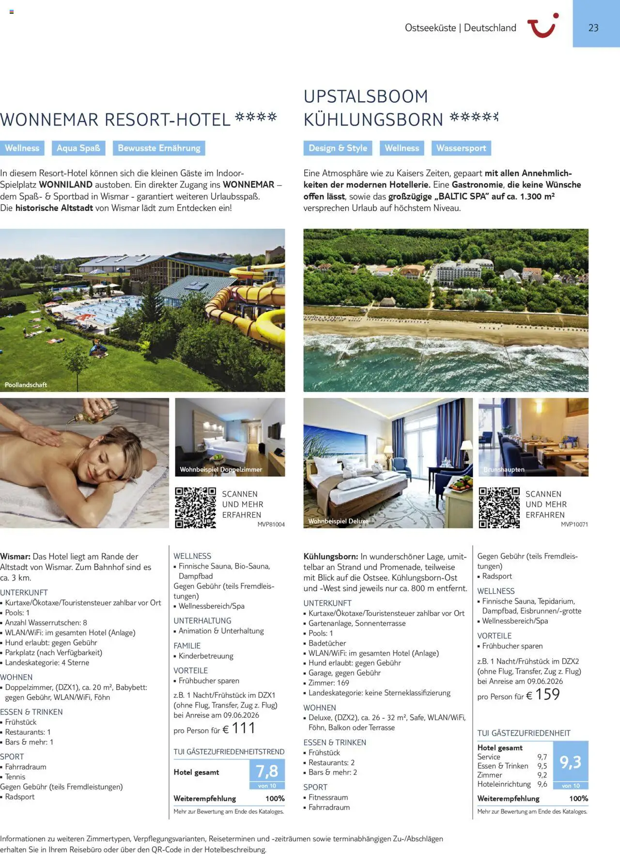 Aida - Urlaub mit eigener Anreise  – gültig ab 01.11.2025 | Seite: 23 | Produkte: Babybett, Föhn