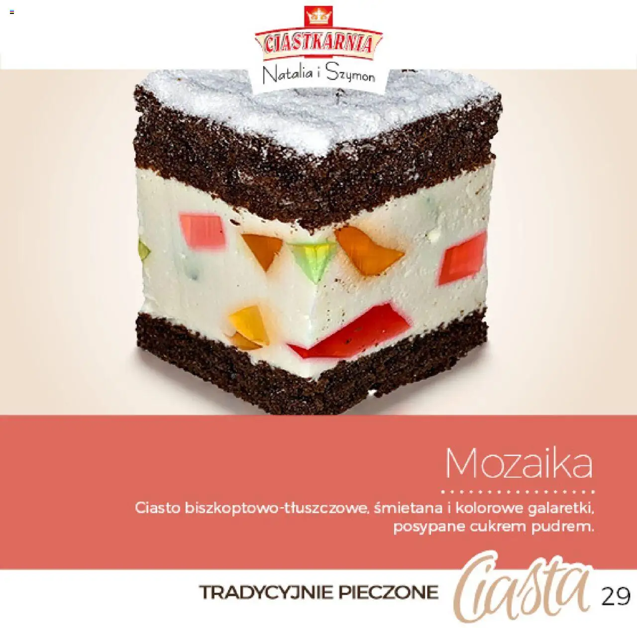 Topaz Gazetka - Ciast od 04.06.2025 | Strona: 29 | Produkty: Ciasto, Babka