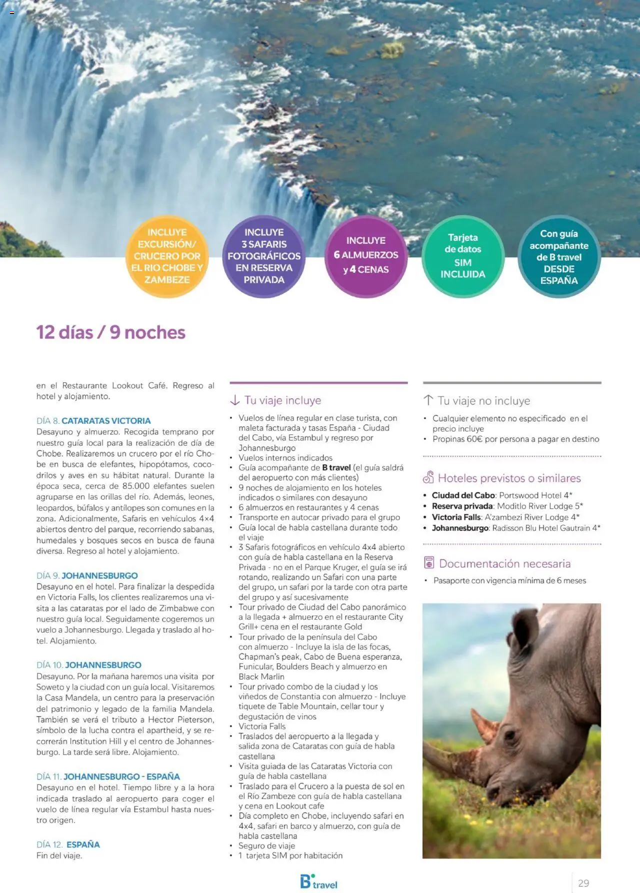 B the travel brand Viajeros Expertos Internacional 2026 │ válido desde el 03.10.2025 | Página: 29 | Productos: Café, Maleta, Τυρόπιτα