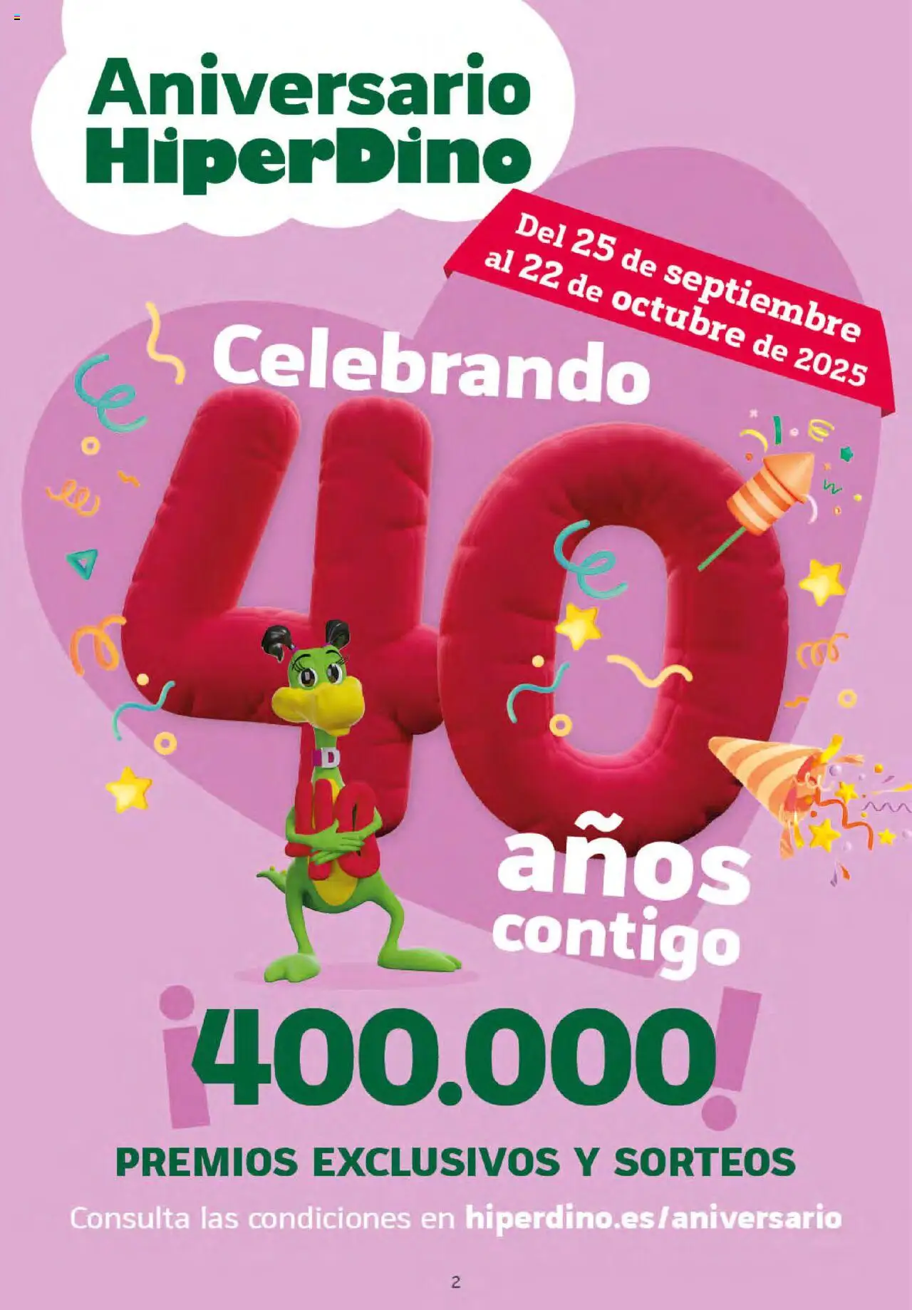 HiperDino folleto │ válido desde el 25.09.2025 | Página: 2
