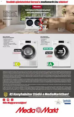 Media Markt akciós ujság - amely érvényes a következő dátumtól: 03.09.2025 | Oldal: 16 | Termékek: Szárítógép, Bútor, Konyhabútor, Elöltöltős mosógép