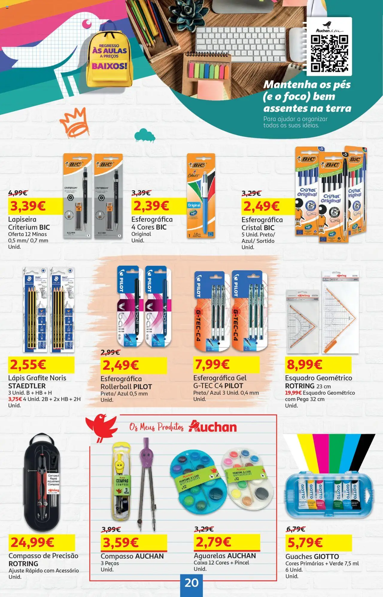 Auchan - Uma cozinha de Chef │ válido de 18.09.2025 | Página: 20 | Produtos: Pincel, Caixa