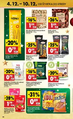 Biedronka leták platný od 04.12.2025 | Strana: 28 | Produkty: Smotana, Arašidy, Mandle, Maliny