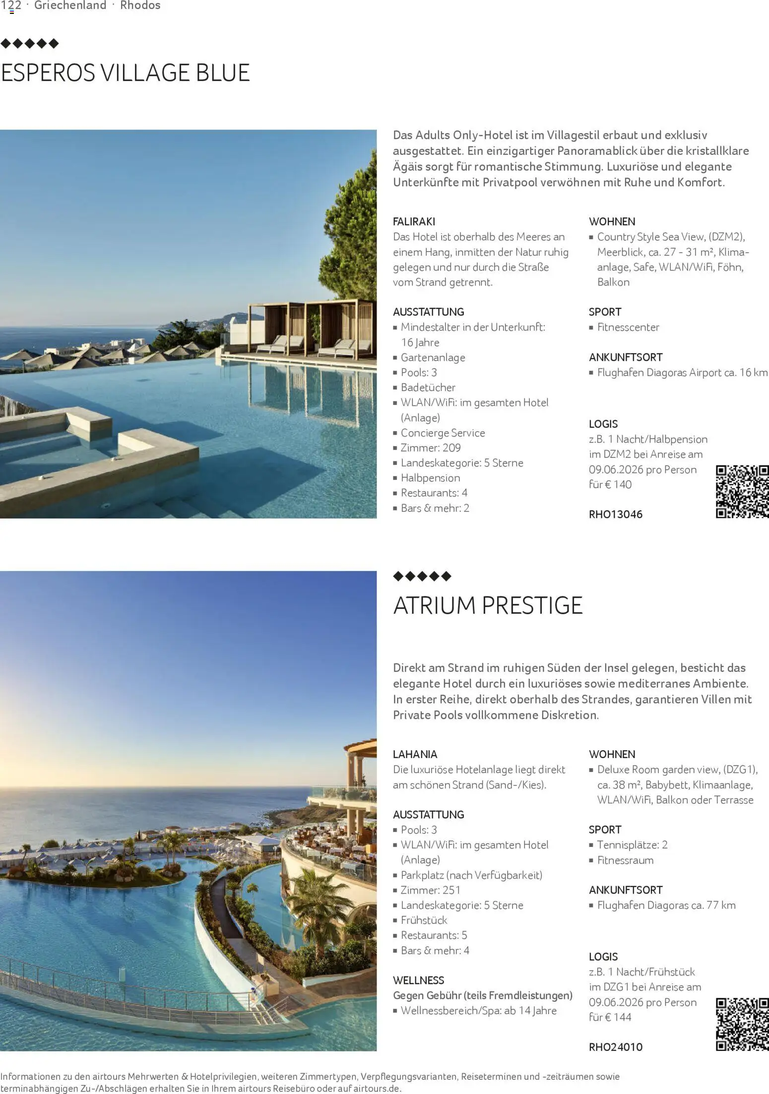 Aida Airtours Erstklassige Europareisen – gültig ab 30.10.2025 | Seite: 122