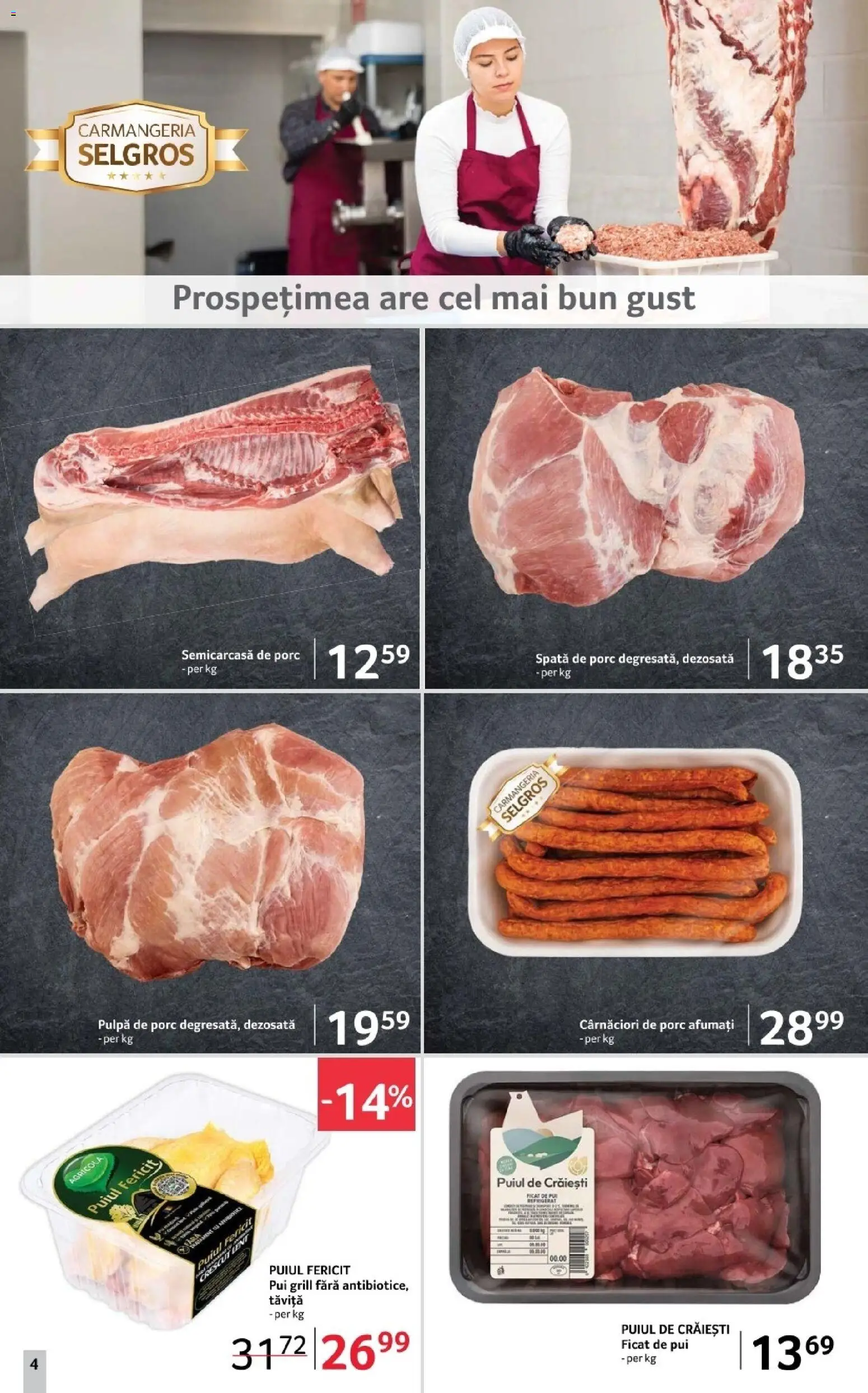 Noul catalog Selgros – valabil de la 12.12.2025 | Pagină: 4 | Produse: Grill, Hacıyatmaz Kedi Oyuncağı