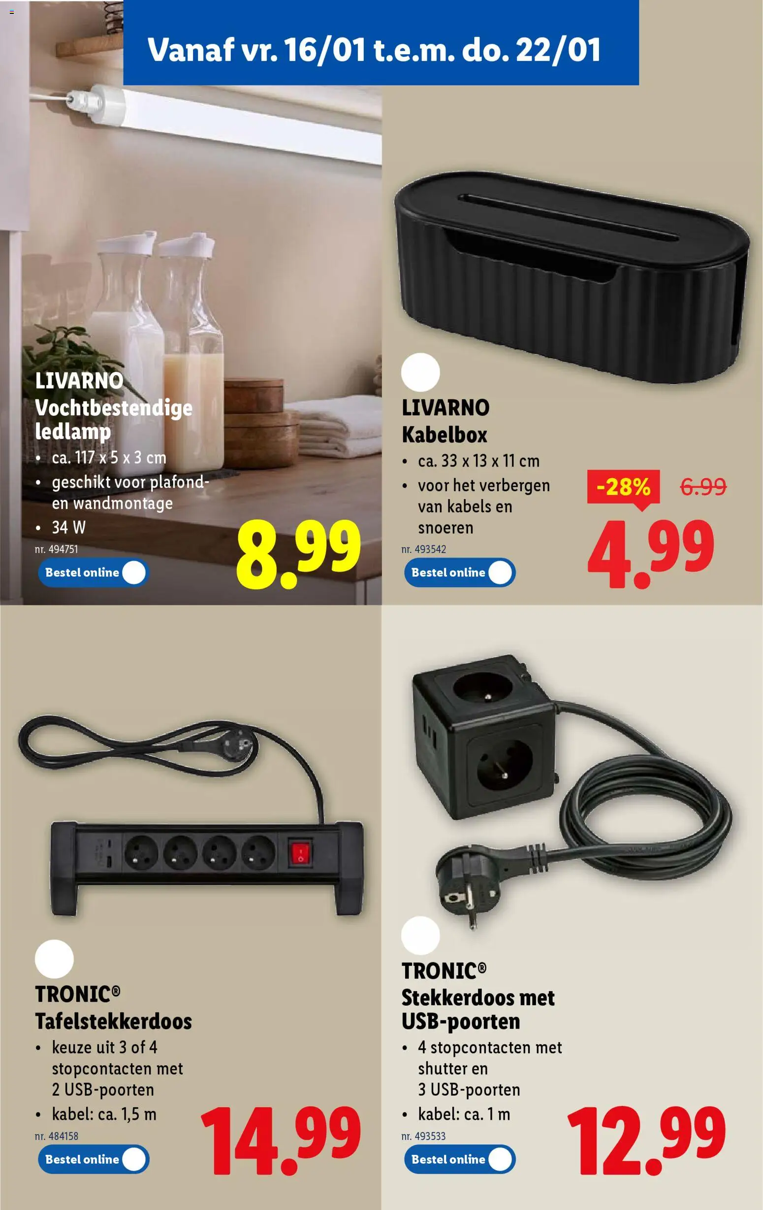 {H1} | Pagina: 50 | Producten: Kabel, Box, Lamp, Kabels