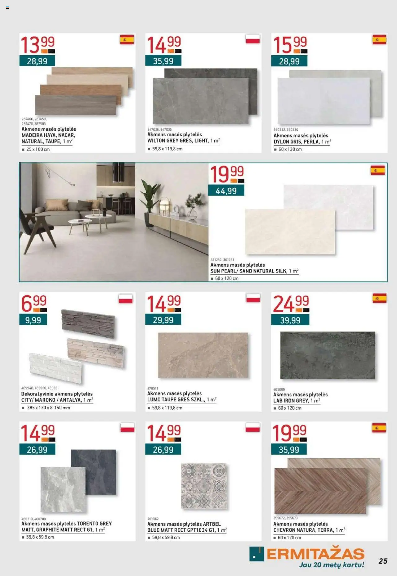 ERMITAŽAS leidinys│galioja nuo 02.06.2025 | Puslapis: 25
