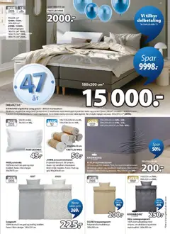 Forhåndsvisning av JYSK - Kundeavis gyldig fra 23.03.2026 | Side: 11 | Produkter: Overmadrass, Putetrekk, Sengegavl, Strikk