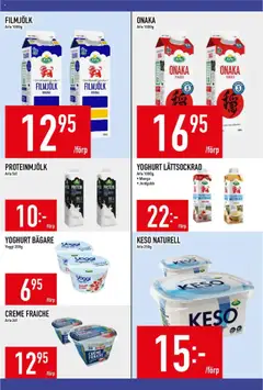 Matdax reklamblad aktuell från 07.07.2025 | Sida: 9 | Produkter: Creme fraiche, Yoggi, Keso, Mango