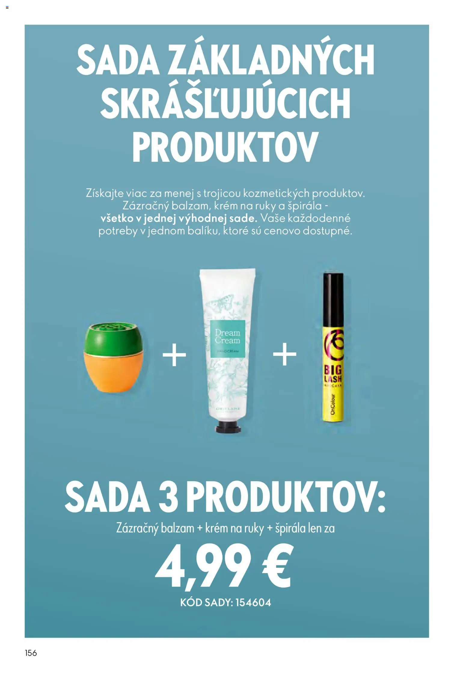 Nové Oriflame akcie – leták je platný od 24.12.2025 | Strana: 156 | Produkty: Krém na ruky, Krém