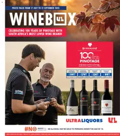 Preview of Ultra Liquors specials valid from 17.07.2025