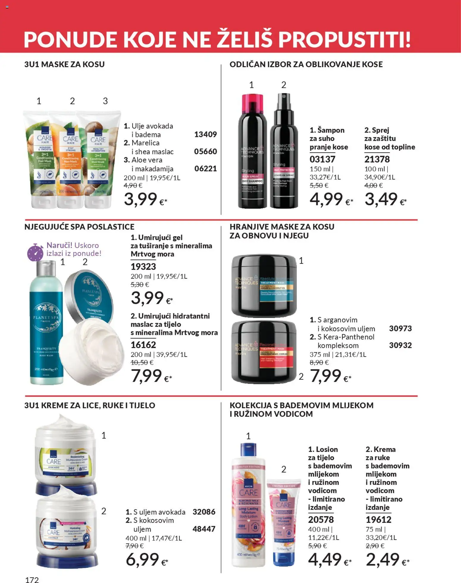 Avon katalog | vrijedi od 01.04.2026 | Stranica: 172