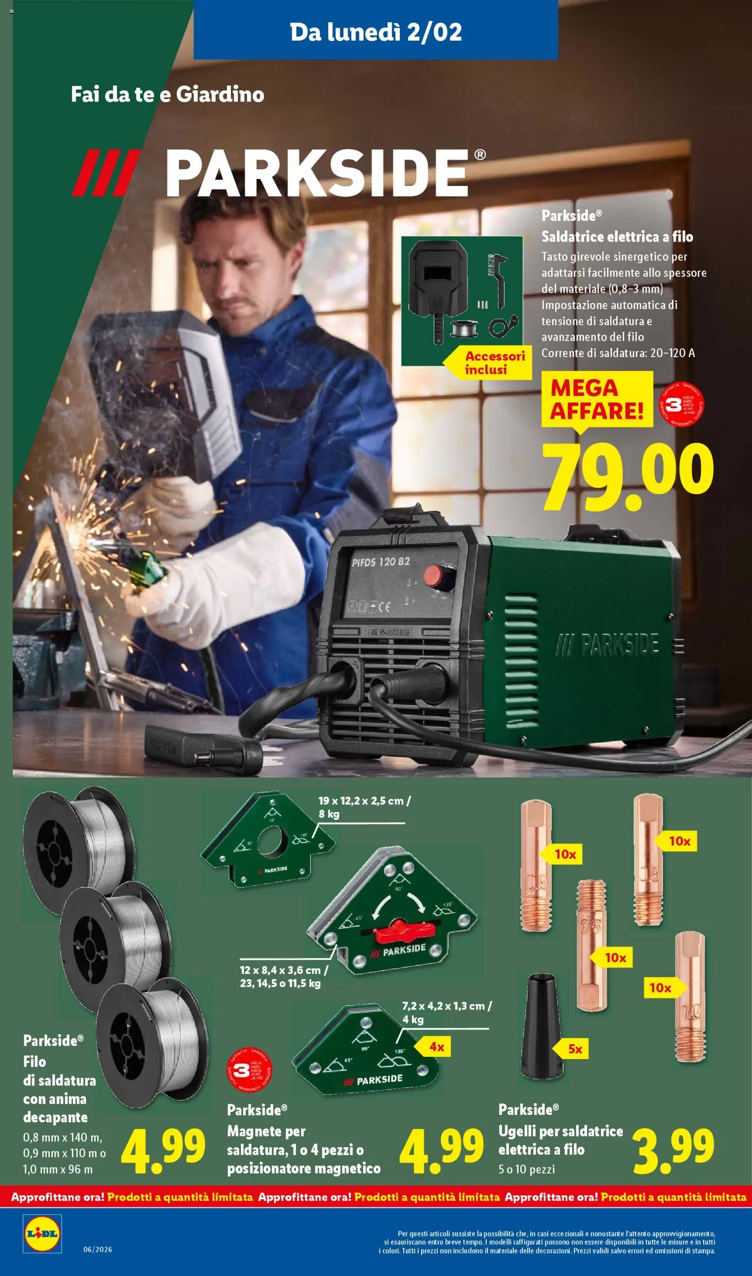 Volantino Lidl del 02.02.2026 | Pagina: 32 | Prodotti: Tè, Saldatrice
