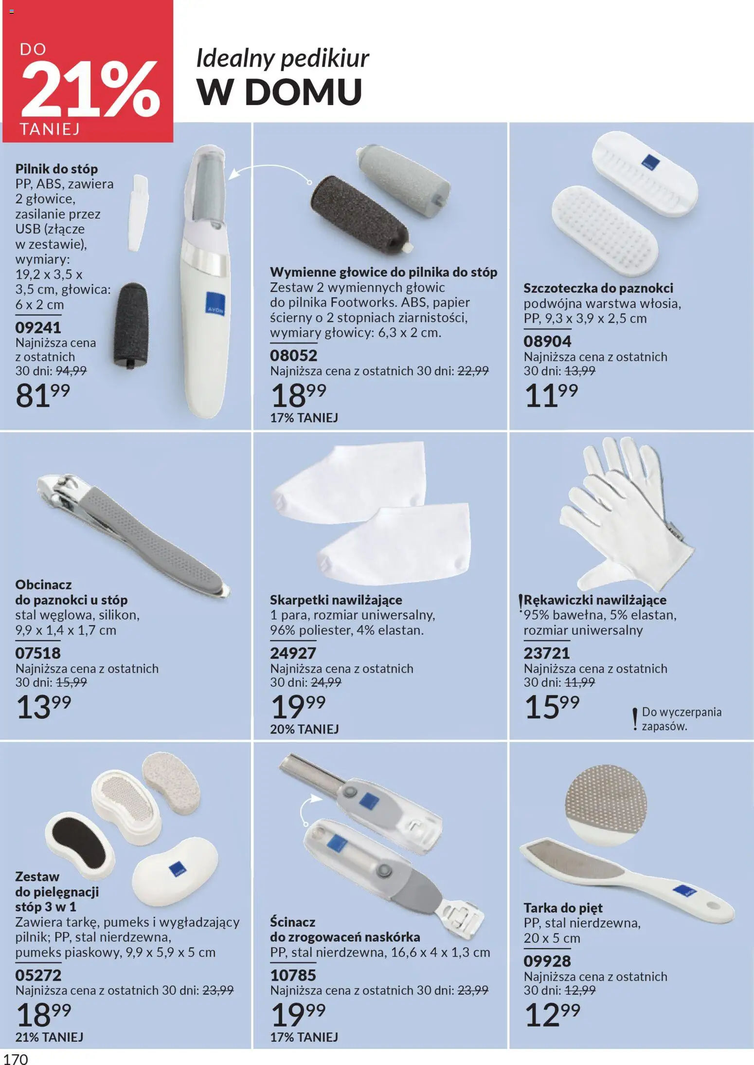 Avon Katalog 1 2026 od 01.01.2026 | Strona: 169 | Produkty: Rękawiczki, Złącze, Skarpetki, USB