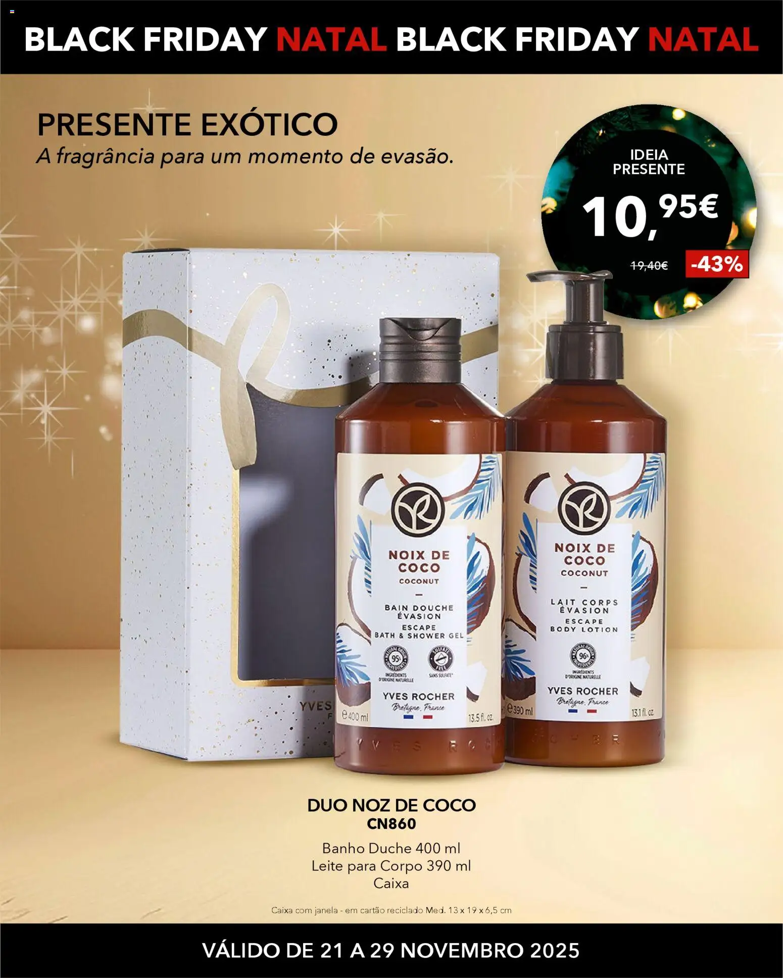 Yves Rocher - Black Friday │ válido de 21.11.2025 | Página: 8 | Produtos: Fragrância, Janela, Caixa, Banho