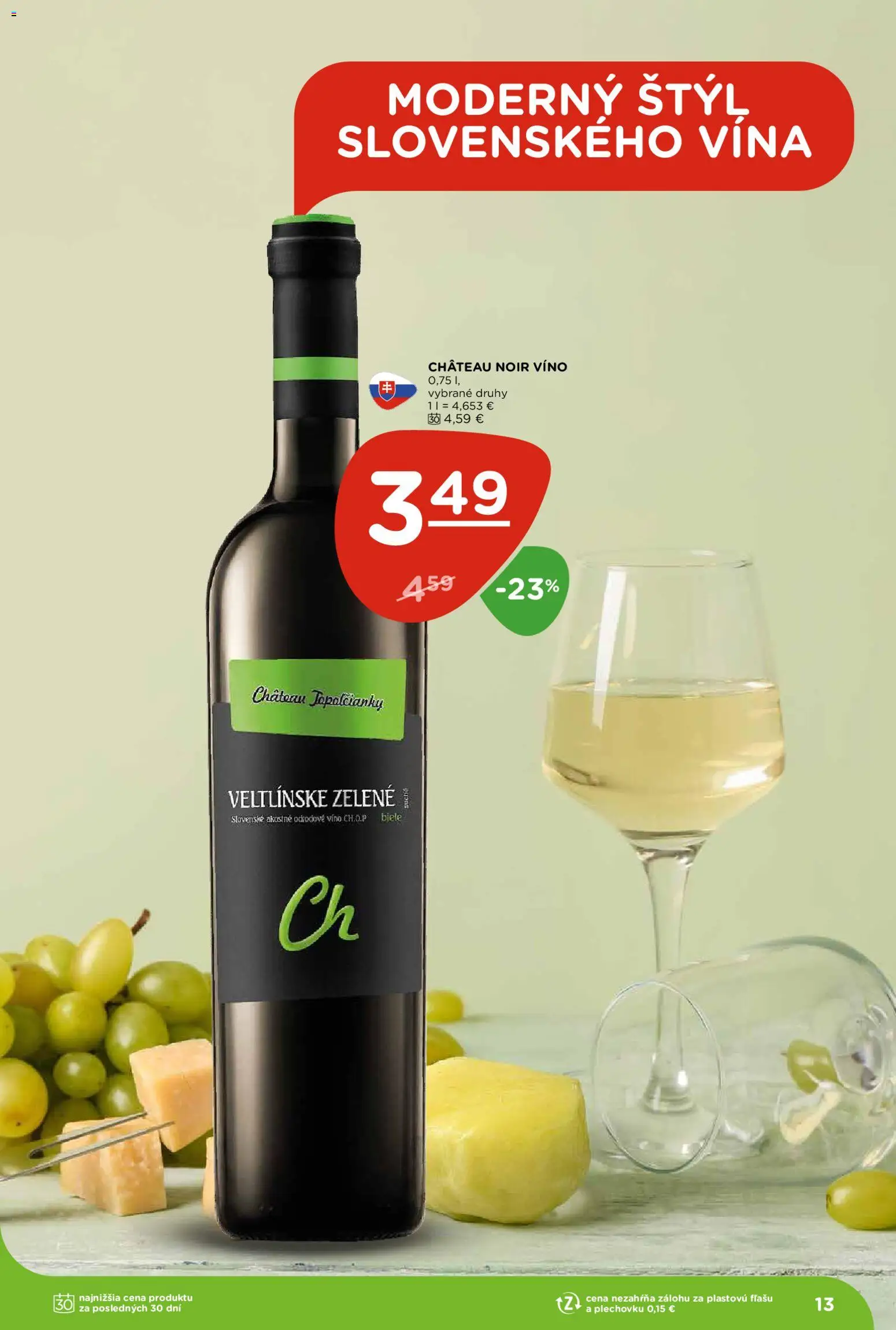 Nové Terno akcie – leták je platný od 19.02.2026 | Strana: 13 | Produkty: Víno