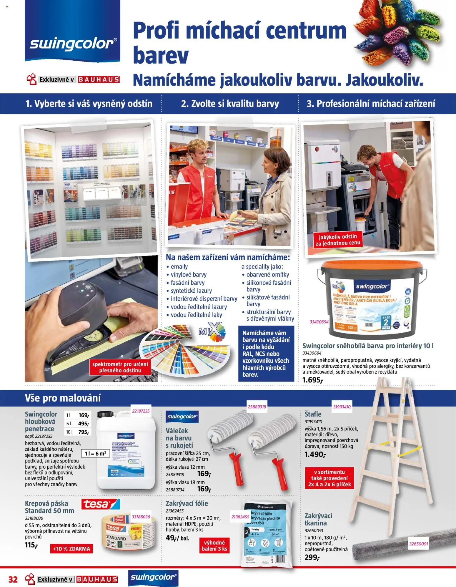 Bauhaus leták od 06.03.2026 | Strana: 32 | Produkty: Fólie, Štafle, Váleček, Plachta