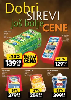 Roda katalog - važi od 17.07.2025 | Strana: 19 | Proizvode: Edamer, Gouda, Sir, Mascarpone