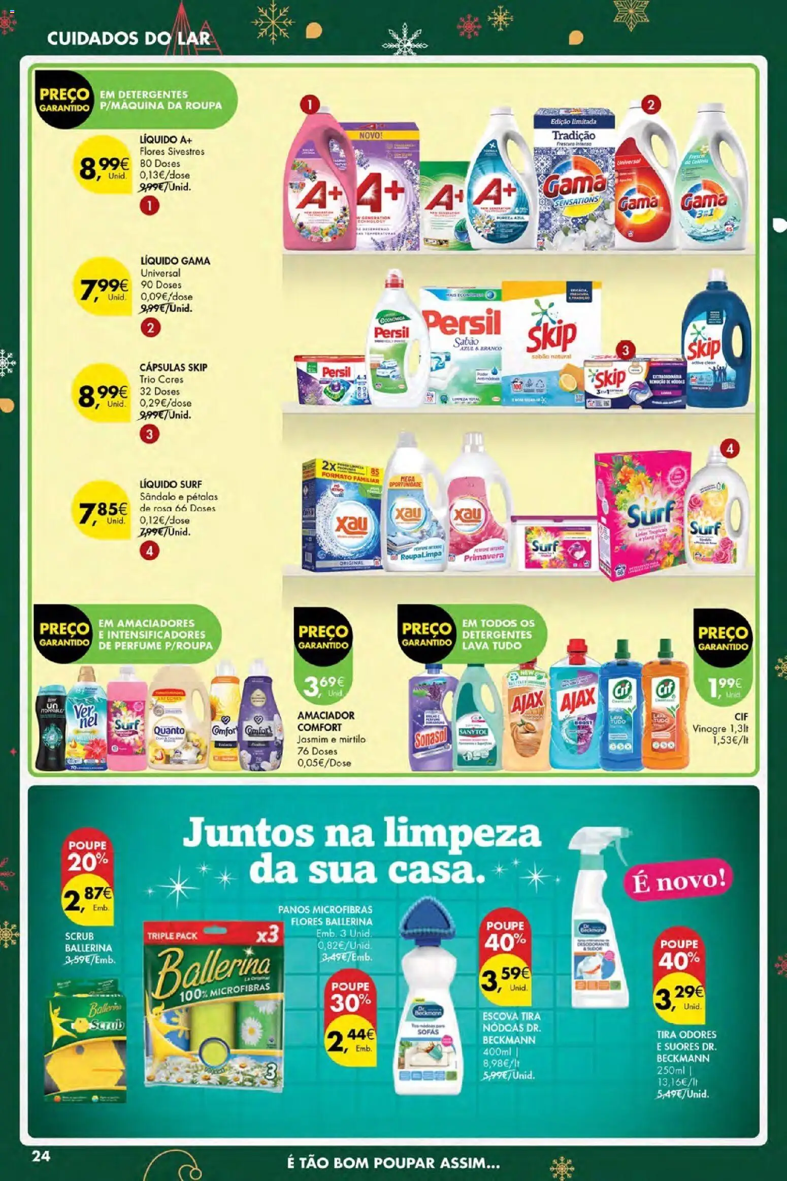 Pingo Doce Poupe Esta Semana Açores │ válido de 11.12.2025 | Página: 24 | Produtos: Flores, Perfume, Sabão, Persil