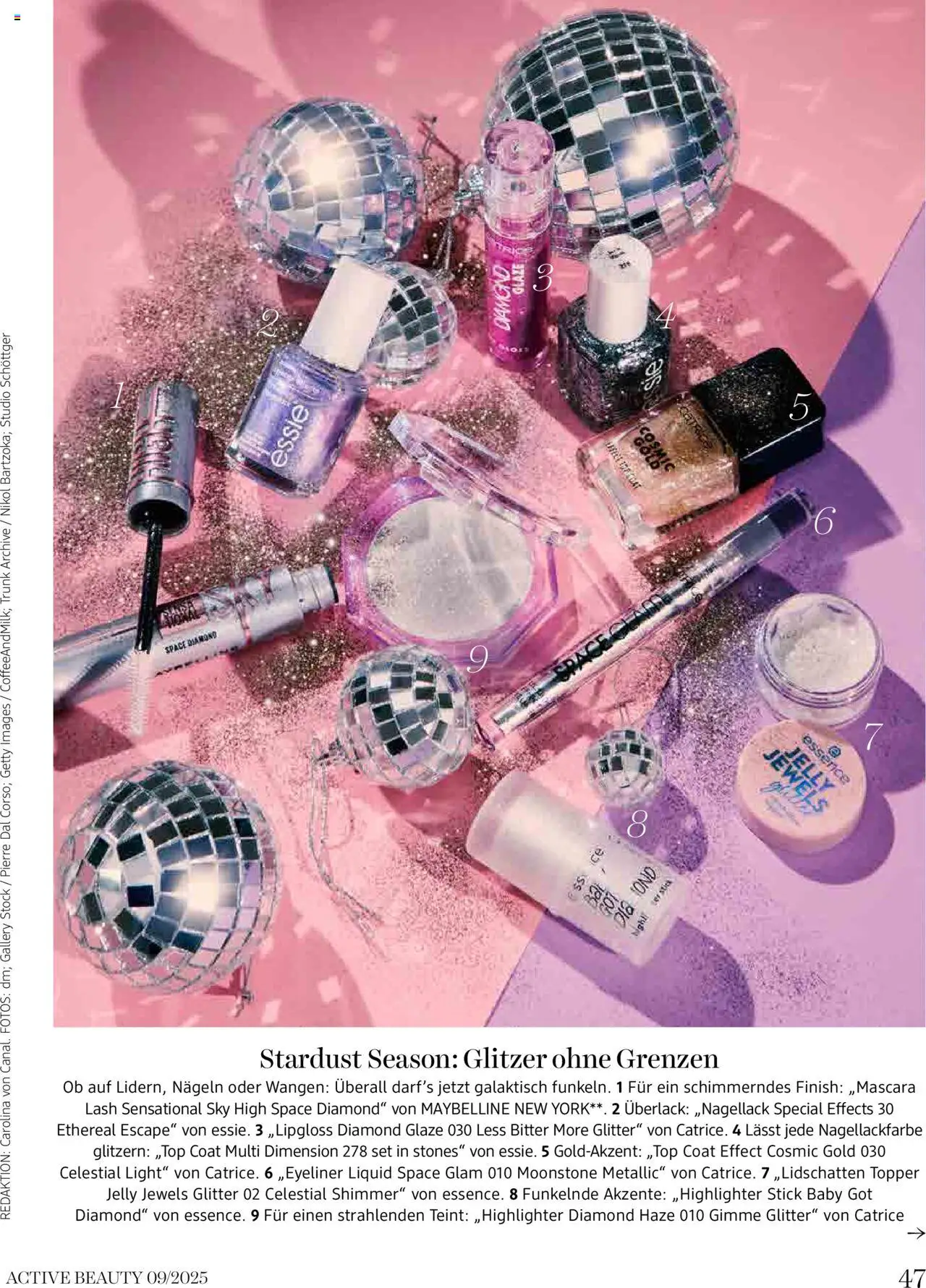 dm drogerie markt Active Beauty Magazin 09/2025 gültig ab 10.09.2025 | Seite: 47