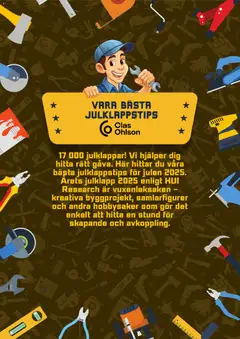 Clas Ohlson - erbjudanden - Förhandsvisning av reklamblad från butik Clas Ohlson aktuell från 18.12.2025