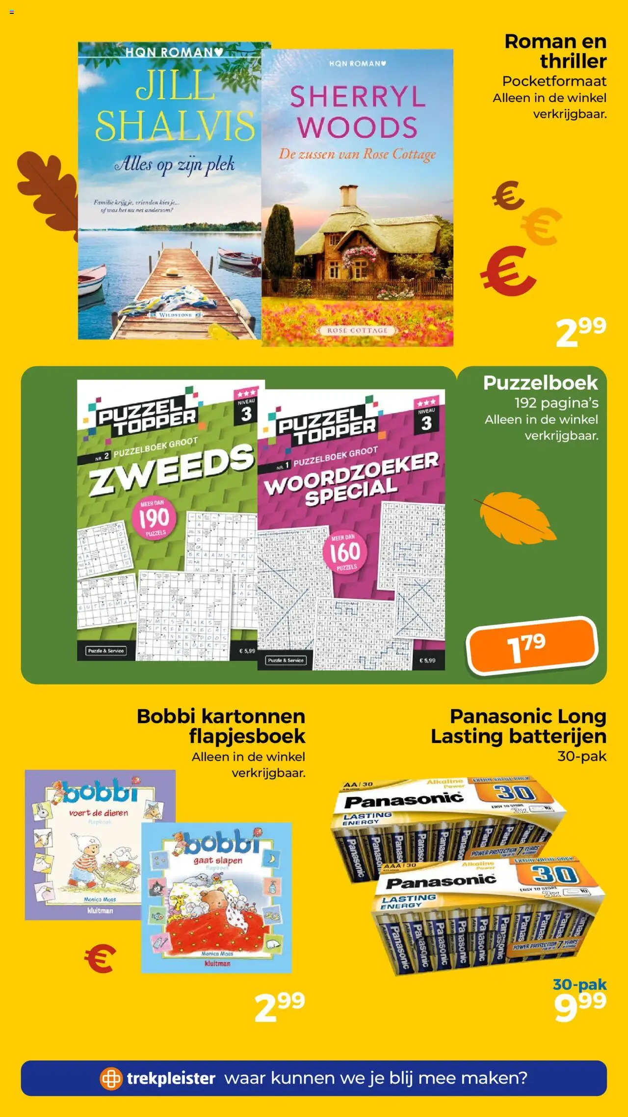 {H1} | Pagina: 52 | Producten: Puzzel, Was, Batterijen