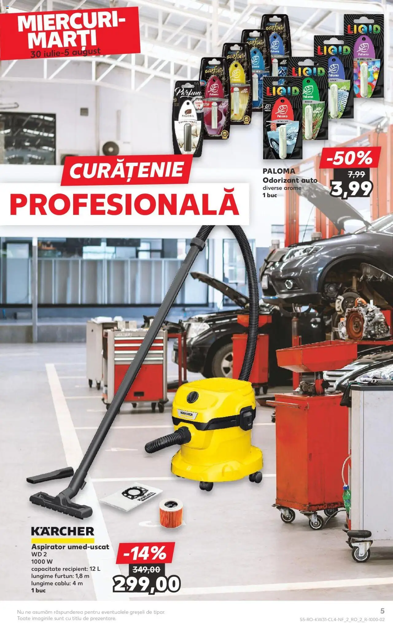 Catalog Kaufland - Brașov – valabil de la 30.07.2025 | Pagină: 5 | Produse: Cablu, Aspirator