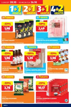 Anteprima del volantino SALSA DI POMODORO CILIEGINO, 330 g, 100% ITALIANO valido a partire dal 20.10.2025 | Pagina: 6
