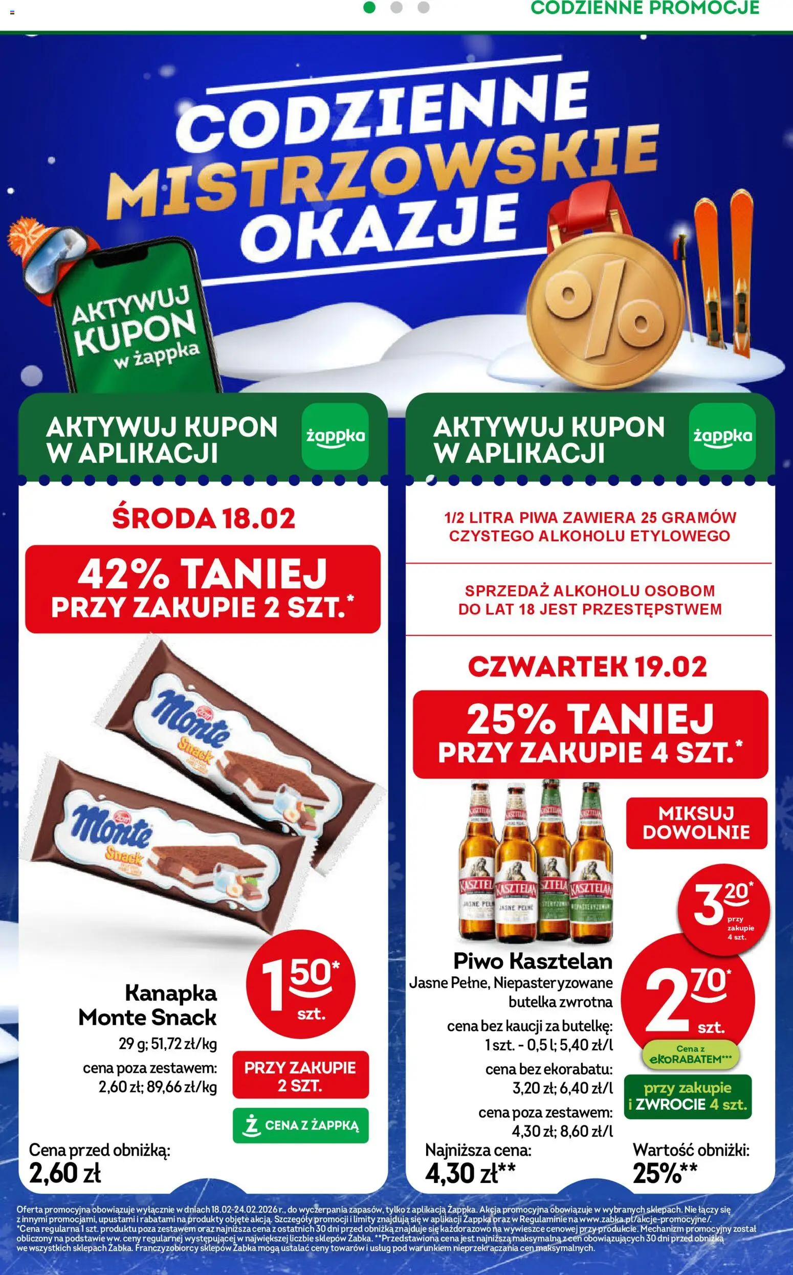 Żabka Gazetka od 11.02.2026 | Strona: 2 | Produkty: Nuggets