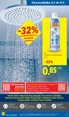 W5 Sredstvo za uklanjanje kamenca, Limescale remover, 500 ml - Pregled kataloga iz trgovine Lidl, vrijedi od 09.03.2026 | Stranica: 4