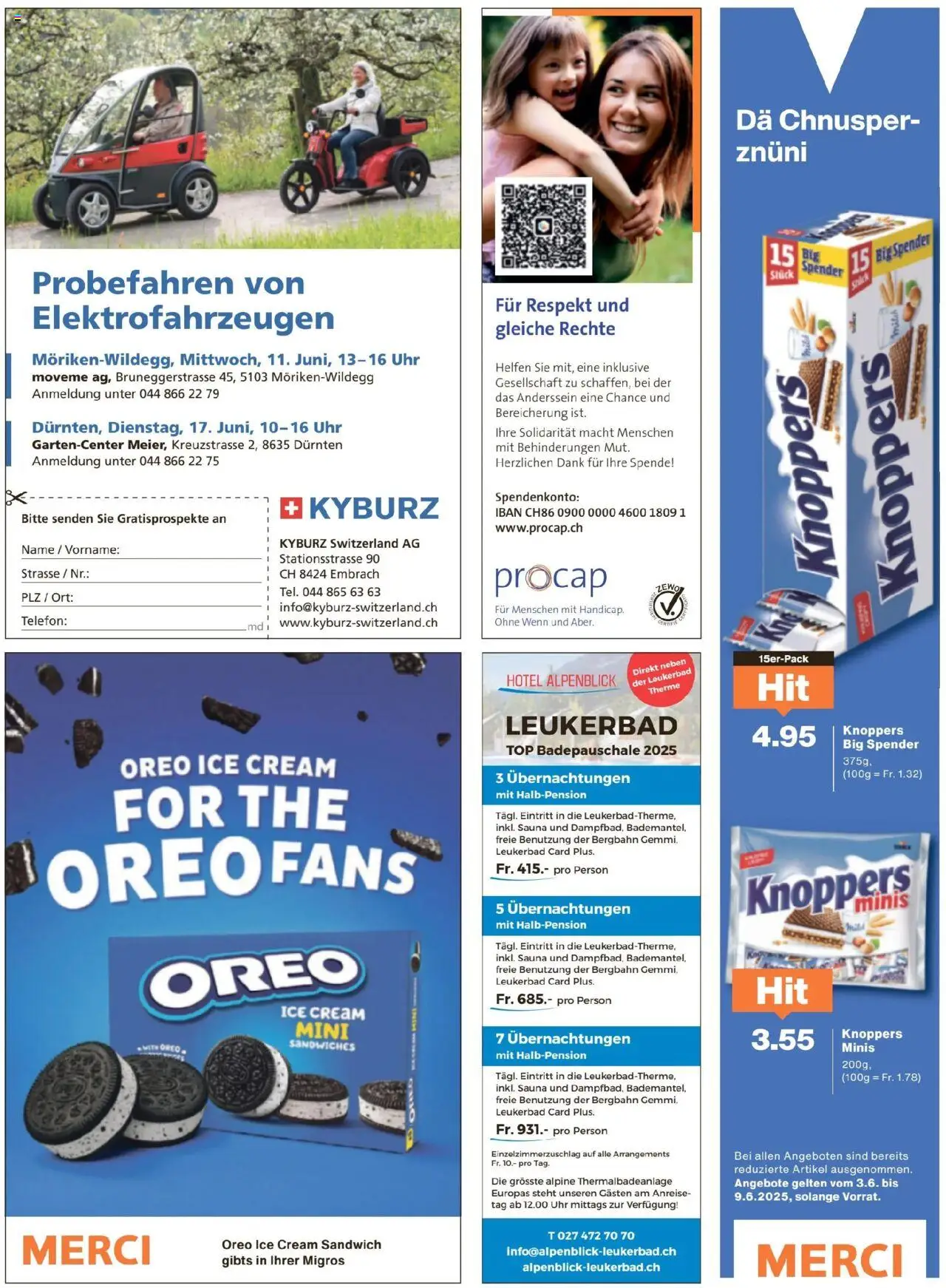 Migros Magazin ab 03.06.2025 | Seite: 58 | Produkte: Milch, Telefon, Uhr, Top