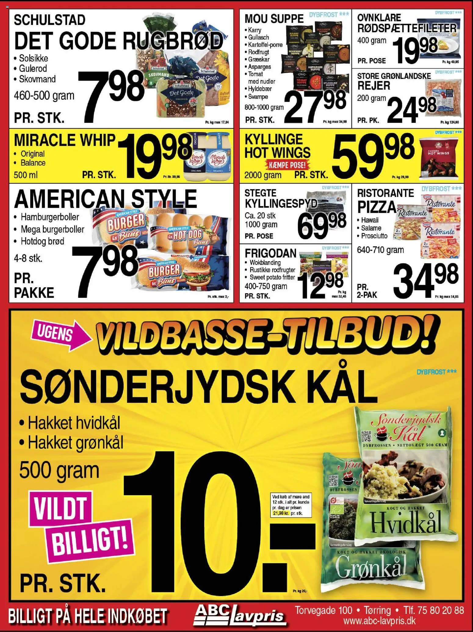 Abc Lavpris tilbudsavis – gyldig fra 19.11.2025 | Side: 4 | Produkter: Karry, Græskar, Hvidkål, Rugbrød